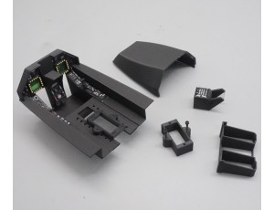 Top-Design 3D Print Scale Cockpit Panels Set For FMS / E-flite F-16 80mm EDF Jet  